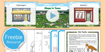 Kostenloses deutsches Unterrichtsmaterial - Free, German, teaching pack, Twinkl, sample