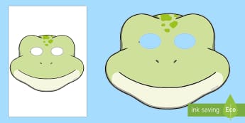 Frog Role Play Masks - frog, role play mask, role play