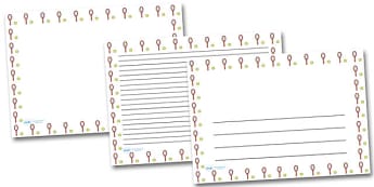 Tennis Landscape Page Borders- Landscape Page Borders - Page border, border, writing template, writing aid, writing frame, a4 border, template, templates, landscape