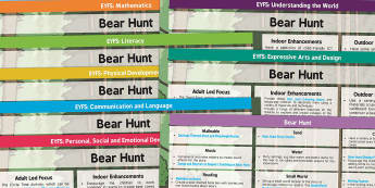 EYFS Lesson Plan and Enhancement Ideas to Support Teaching on Bear Hunt - We're Going on a Bear Hunt, lesson plan, EYFS, planning