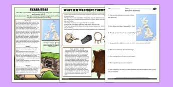 Skara Brae Differentiated Reading Comprehension Activity - skara brae, comprehension