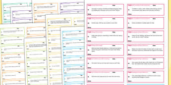 Early Years Outcomes on Stickers Ages 30 to 50 Months - eyfs