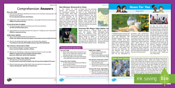 May 2017 News For You - News For You, Children's Newspaper, Global News, US News, Domestic News, Class Newspaper, Classroom