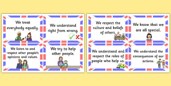 British Value Cards - british, value, cards, british value, card