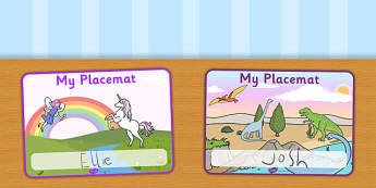 Editable Table Placemat - lunchtime placemat, placemat, dinnertime, food, dinner mat, lunch mat, meal times