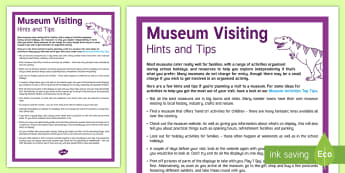 Museum Visit Top Tips - day trip, culture, history, family, visit, holidays
