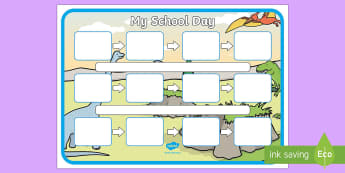 Dinosaur Themed Individual Visual Timetable Template - dinosaur, themed, individual, visual timetable, visual, timetable, template