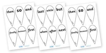 Connective Word Fans - Connectives, VCOP, fan, fans, connective resources, connectives display words, connective displays