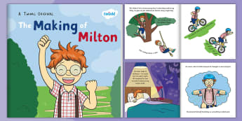 The Making of Milton eBook - fiction, ebook, courage, wizard, bravery, story, reading, english, literacy, football