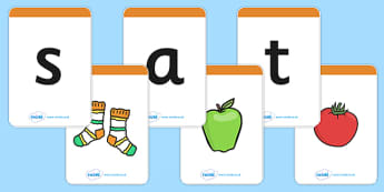 Phase 2 Mnemonic Flash Cards (A4) - Phonemes, Phase 2, Phase two, Mnemonic cards, DfES Letters and Sounds, Letters and sounds, Letter flashcards, flashcrds