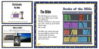 KS1 Christianity and the Bible Teaching Task Setting PowerPoint