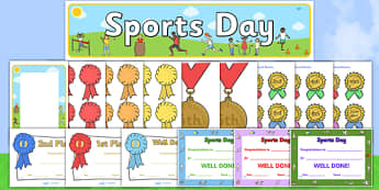 Sports Day Pack - sport, pe, sports, excersize, resource pack