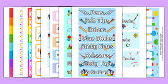 Top 10 Tray Labels Resource Pack