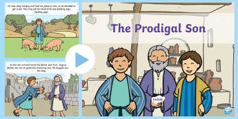 The Prodigal Son Story PowerPoint - the prodigal son, the prodigal son powerpoint, the prodigal son story, bible stories, bible stories, religion