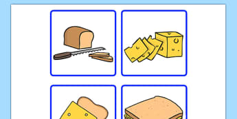 Sequencing Cards Making a Sandwich - sandwich, sequencing, cards