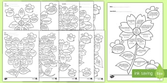 EYFS Reception (FS2) Assessment Flowers