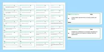 Early Years Outcomes 'I Can' Statements Expressive Art and Design