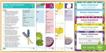 EYFS Food Science Experiments Resource Pack - food, vegetables, fruit, science, investigation, experiment, acid, alkali, Oxidization, red cabbage,