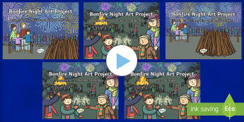 KS1 Bonfire Night Art Project Lesson Pack