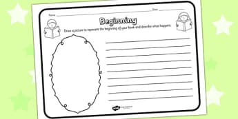 Beginning Reading Comprehension Activity - beginning, comprehension, comprehension worksheet, character, discussion prompt, reading, discuss, solution worksheet