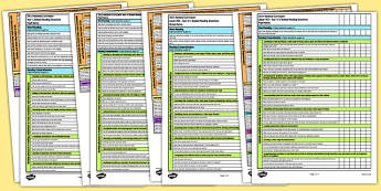 Guided Reading Assessment Guidelines Checklists - guided reading, assessment focus, af, af checklists, assessment focus checklists, af guidelines, reading
