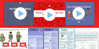 Christmas Sensory Story Resource Pack - christmas, sensory, story, resource, pack