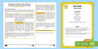 Supporting Your Child's Learning in Reception -  Physical Development Parent and Carer Information Sheet - Supporting your child's learning in Early Years (Reception)
