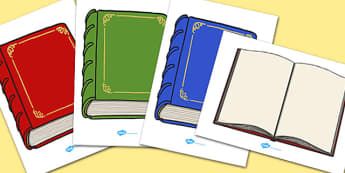Book Display Cut Outs - book, display, cut outs, display cut outs
