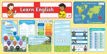 Learn English Display Pack