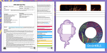 EYFS A Firework Explosion Art Activity Adult Input Plan and Resource Pack - bonfire night, fireworks, guy fawkes, Sparks in the Sky, Twinkl originals, twinkl fiction, early yea
