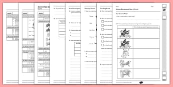 Year 4 Sound End of Unit Assessment - dB, decibels, loudness, science, year 4, assessment