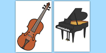Music Display Cut-Outs - music display, cutouts, cutting skills