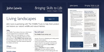 John Lewis Christmas Living Landscapes Activity