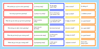 100 Circle Time Questions - circle time