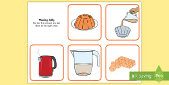 How to Make Jelly Sequencing Cards - How to Make Jelly Sequencing Cards - making jelly how to jelly, sequence, sequencing cards, cards, s
