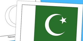Pakistan Flag Display Poster - countries, country, geography 