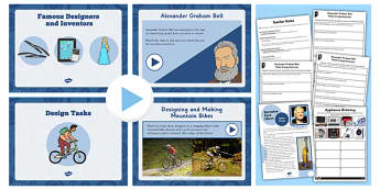 Famous Inventors and Inventions Lesson Teaching Pack - invent