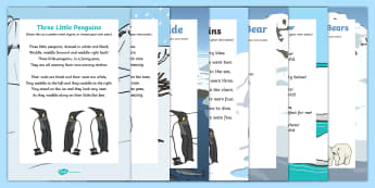 Polar Regions Songs and Rhymes Resource Pack