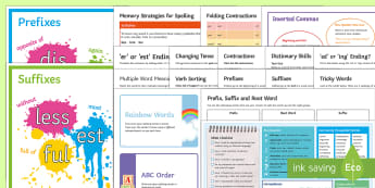 Bumper SPaG Catch-Up Resource Pack - SPAG, catch up, SEN, spelling, grammar, punctuation, GPS, revision, 