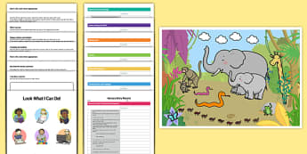 EYFS Nursery On Entry Assessment Pack - baseline assessment, eyfs, on entry, assessment, record