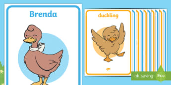 Brenda's Boring Egg Display Posters - twinkl originals, fiction, EYFS, Early Years, Twinkl Originals, Twinkl Fiction, Brenda, Duck, Egg, N