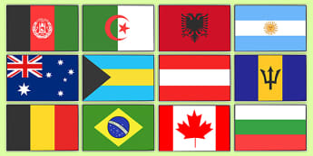 The Olympics Flags of the World - Olympics, Olympic Games, sports, Olympic, London, 2012, flags of the world, Olympic torch, flag, countries,world, medal, Olympic Rings, mascots, flame, compete, tennis, athlete, swimming, race, 