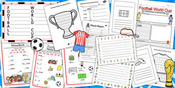 Football World Cup Themed Writing Activity Pack - sports, write