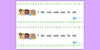 Ourselves Alphabet Strips - ourselves, alphabet strips, strips, alphabet