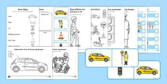 KS1 Road Safety  Activity Pack