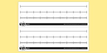 Mixed Blank Number Lines - number line, fractions, decimals, percentages, compare, place, order, blank, lines
