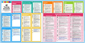 EYFS 16 Months to ELGs Tracking and Assessment Pack - tracking