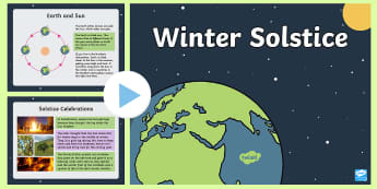 Winter Solstice Whole-School Assembly PowerPoint - Yule, Yuletide, Midwinter, Solstice