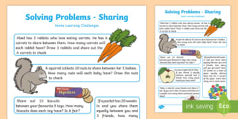 EYFS Maths: Solving Problems – Sharing Home Learning Challenges - EYFS, Number, ELG, mathematics, early years, EYFS Planning, teaching, activities, maths, small group