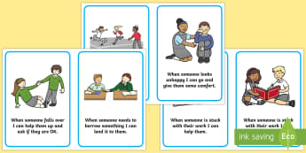 How to Be a Good Friend Cards - how to be a good friend, friendship, friends, cards, flashcards, good, behaviour, friend, relationship